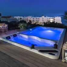 Outdoor Hot Tub Backyard Endless Swimming Pool Manufacturer