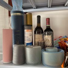 pe elastic plastic mesh tube