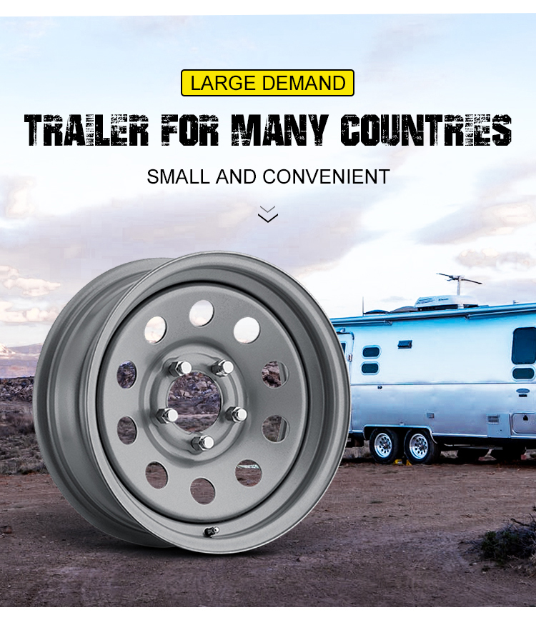 trailer steel wheels