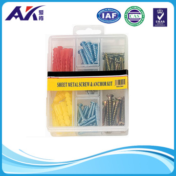 PP Box Packing Small Fastener Screw Assortment