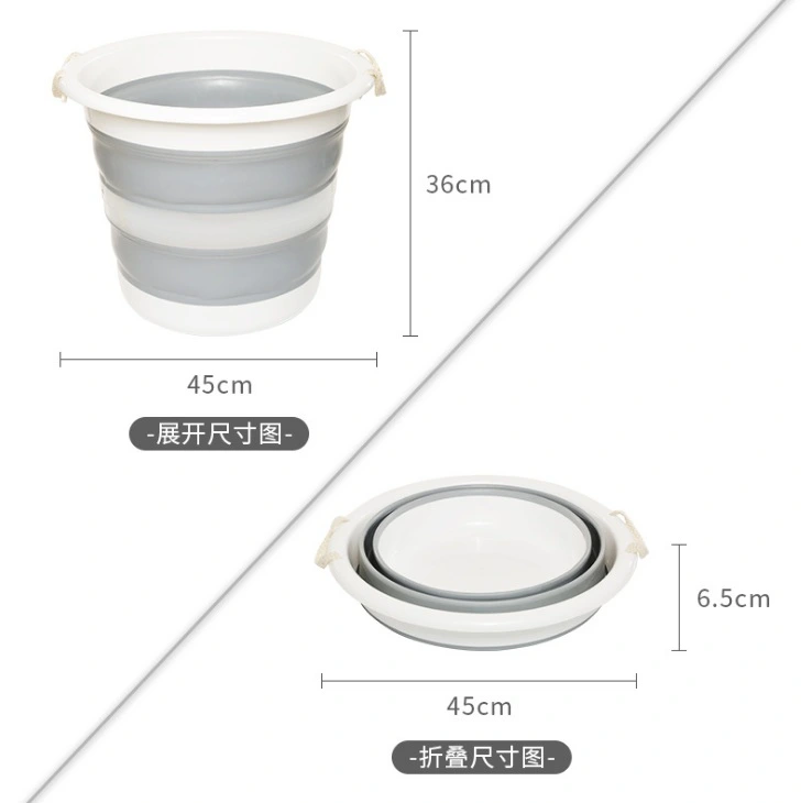 2020 Amazon Hot Selling High Quality and Large 30L Folding Bucket