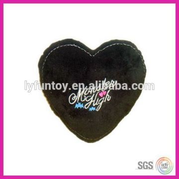 plush heart pillow,plush stuffed heart cushion