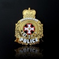 Custom Brand Logo Police Army Badges Metal Emblems