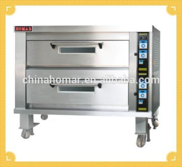 two-pan wide electric deck ovens