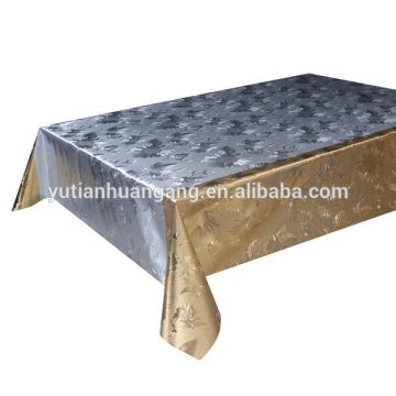 PVC Embossed table cloth/Printing table cloth