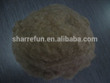 Factory wholesale Chinese Sheep Wool Brown for India Korea market