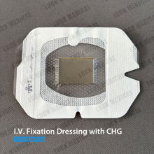 Advanced I.V. Fixation with CHG Transparent Film