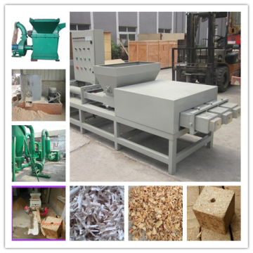 Wood Sawdust Block Extruder Machine