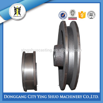Casting Technics iron flat belt pulley