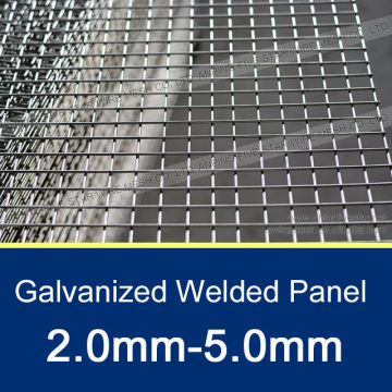 50mmX50mm Galvanized Welded Wire Fence Panel/Galvanized Welded Wire Fence Panel