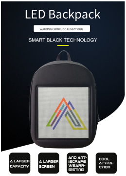 2G Mobile Outdoor Dynamic Backpack Led Display