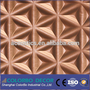 3D Decorative Wall Panels Interior Decorative Materials