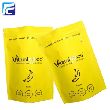 Aluminum laminated foil stand up pouches for food