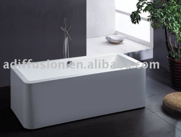 freestanding one piece bathtub 626A