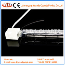 white reflective infrared lamp heating element