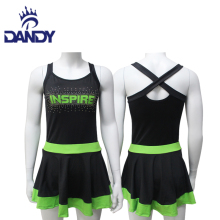 Sublimation Printing Fancy Spark Cheerleading Outfits