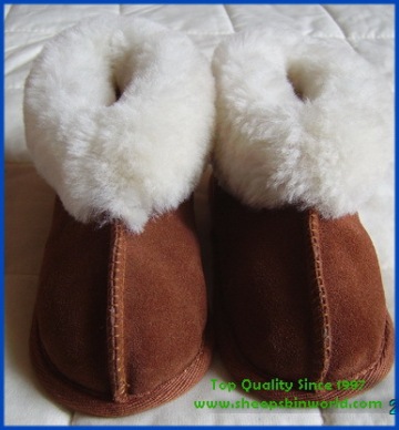 lambskin wool baby shoes