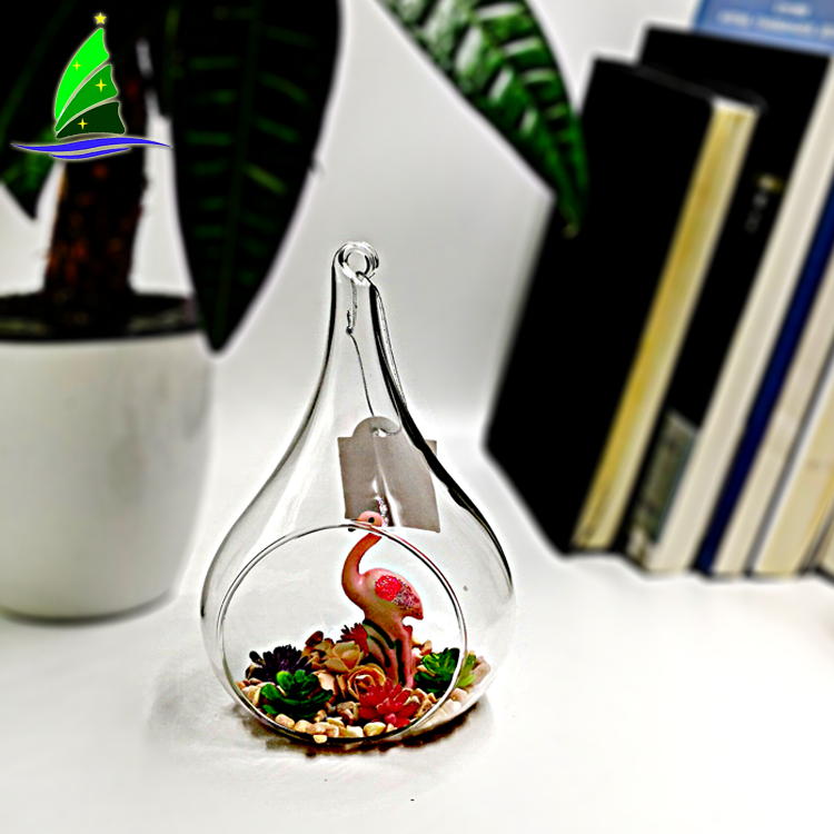 Desk Hanging Fish Tank Bowl With Stand Creative, Small Table Glass Fish Vase Aquarium For Home Decor 2 Fish Bowls