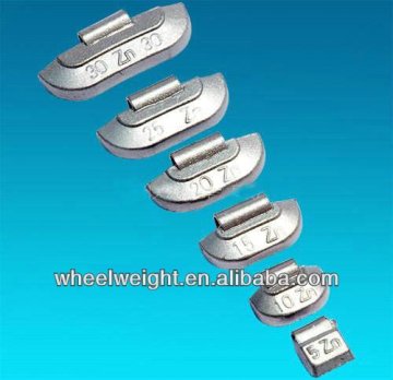 zn balance weights for steel wheel rims