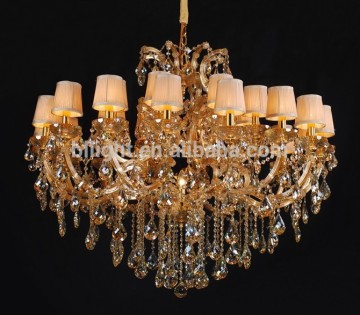 Modern design golden plated hallways chandeliers