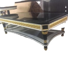 Handmade Luxury Beech Wood Corner Side Table