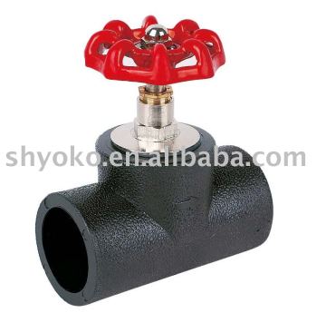 PE stop valve / plactic fittings