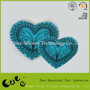 silicone mat cup mat bowl mat heart shape mat