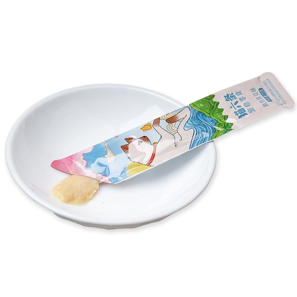 Private Label Petideal New Arrival Cat Paste Tuna Salmon Chicken Flavor Lickable Treats for Cat