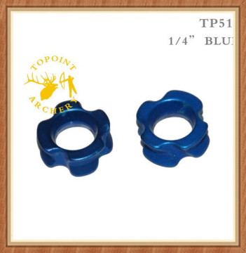 Topoint Archery TP511-1/4" Blue Archery Peep Sight for compound bow