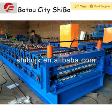 double layer corrugated sheet machine