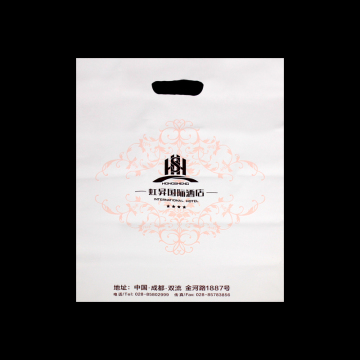 Customized  Waterproof Plastic Handle Bag