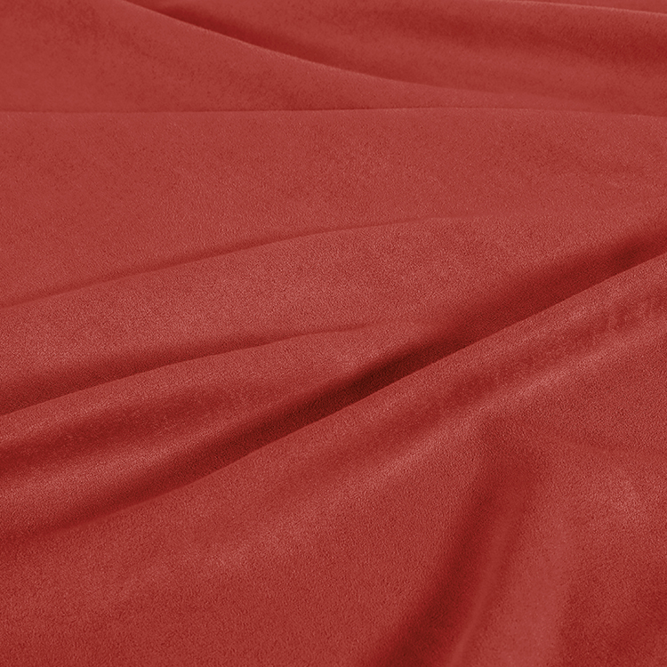 High quality luxury custom solid pattern yarn dyed red velvet curtain