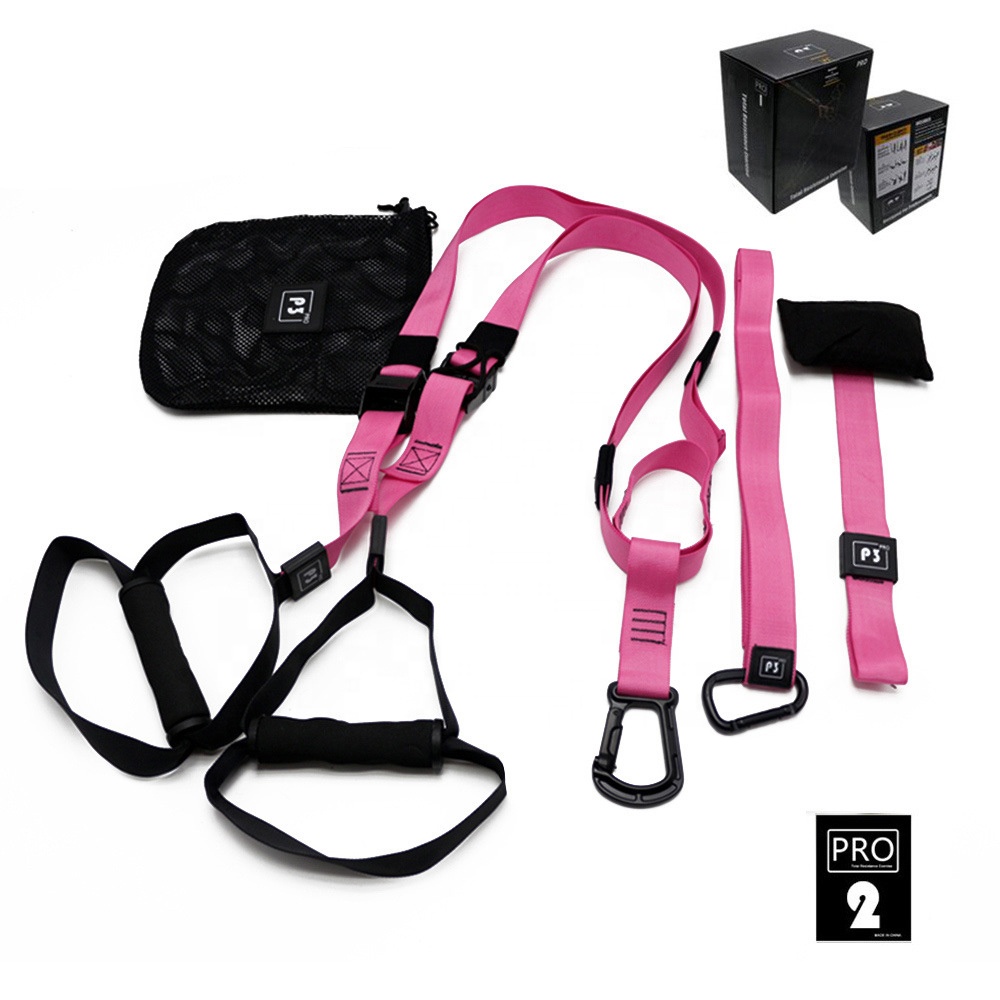 Nylon Multifunction Durable Strength Fitness Suspension Trainer Straps