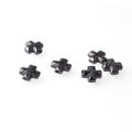 Perlas de Hematites sin Magnetic Cross 10x10mm