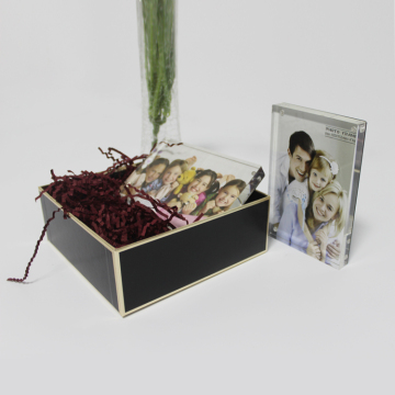 APEX High-quality Home Decoration Clear Crystal Photo Frame