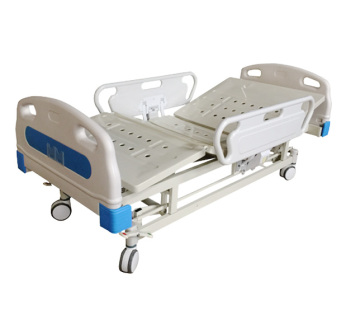 Manual three-function hospital bed