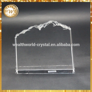 Design top sell nice 3d laser etched crystal block