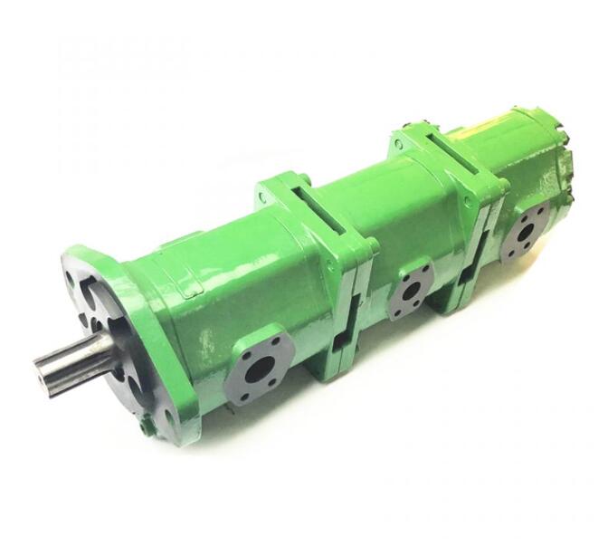 tractor triple external gear pumps