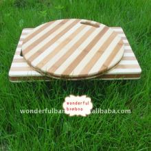 Eco-friendly bamboo cutting borad with FDA,LFGB,Certificate
