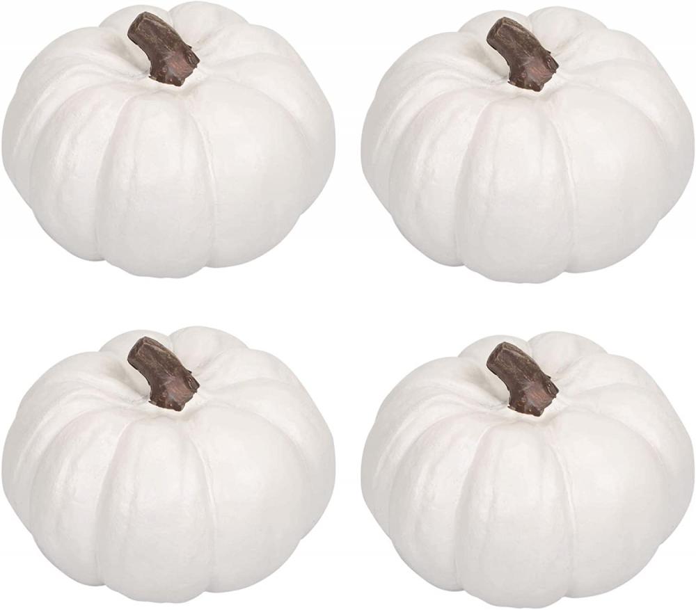 Harvest Decorative Pumpkins Pack of 4