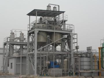 High efficiency milk/juice evaporator