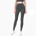 palestra donna nuda yoga legging stretto fitness