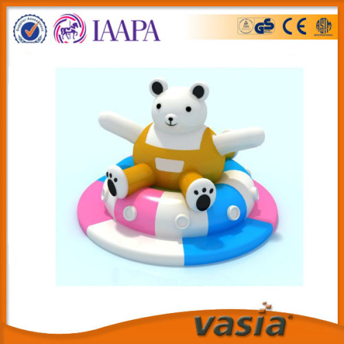 इनडोर बच्चों की कताई इलेक्ट्रिक भालू शैली Inflatable विनी उपकरण