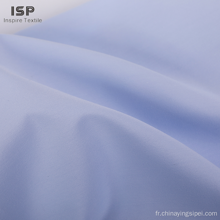 Nouveau produit en gros de coton solide Poplin tissu en polyester