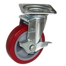 7 &amp;#39;&amp;#39; Heavy Duty Industrial Caster z kółkami PU