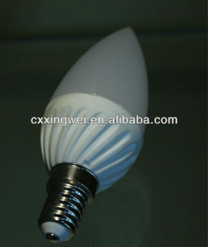 ce rohs e14 led candle light with sensor