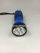 4led+1laser plastic laser torch