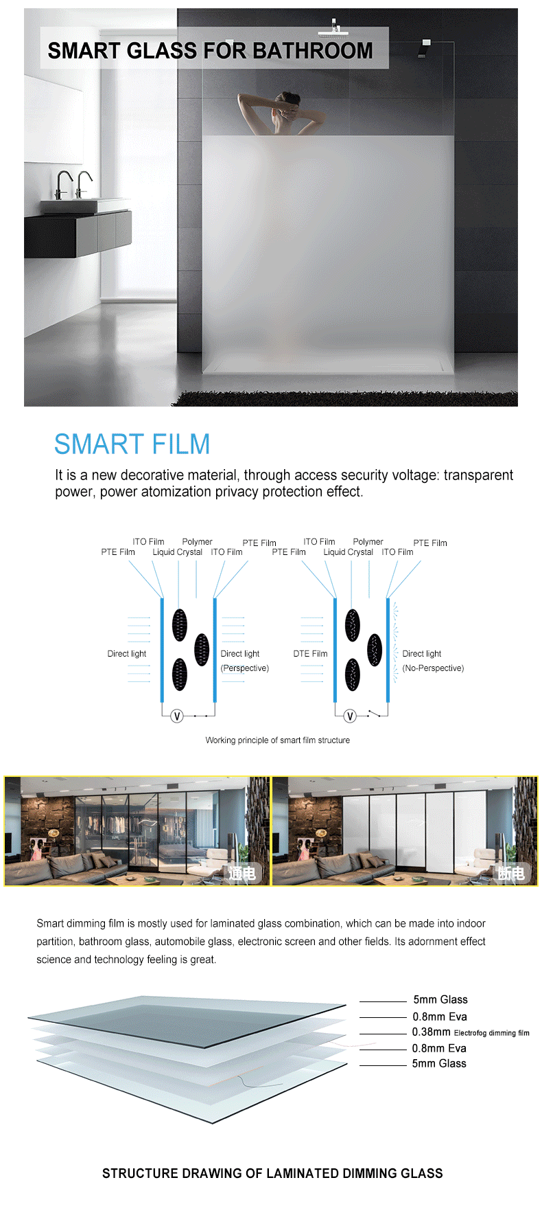 Best Smart Glass Film Pdlc