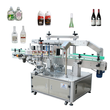 FK911 Automatic Double-Sided Technical Oils Laundry Detergent Square Juice Bottle Rectangle Labeling Machine