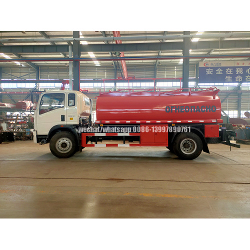 Sinotruck howo 4x2 8,000 litros camión de transporte de combustible